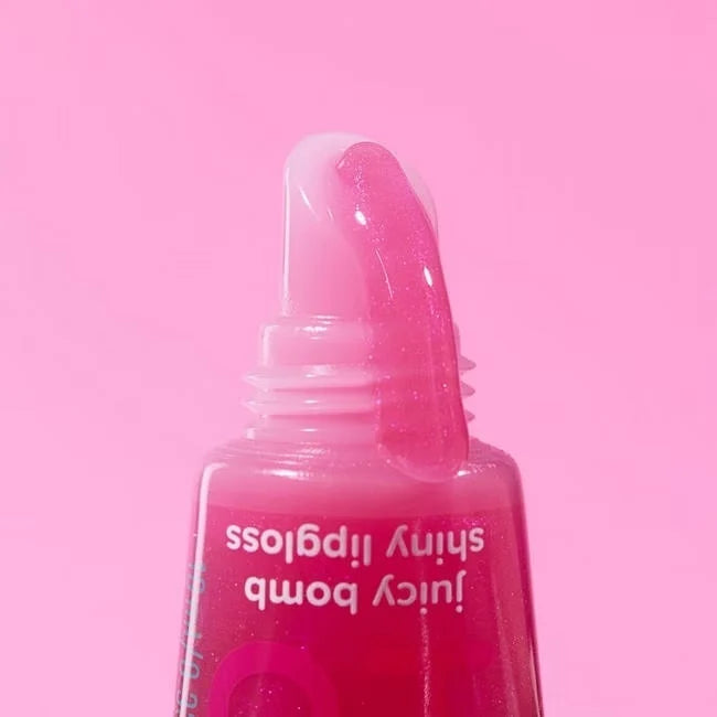 essence - SAY IT WITH JUICY juicy bomb shiny lipgloss 02 HELLO CUTIE! - Witty Watermelon, 10 ml