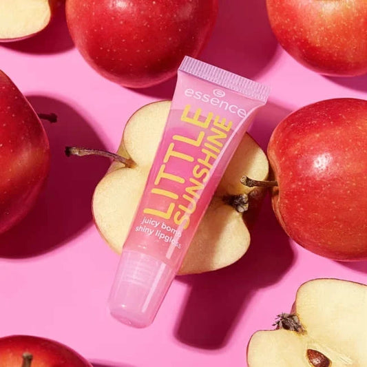 essence - SAY IT WITH JUICY juicy bomb shiny lipgloss 05 LITTLE SUNSHINE - Awesome Apple, 10 ml