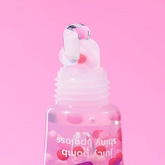 essence - SAY IT WITH JUICY juicy bomb shiny lipgloss 04 YOURE WOW  - Strawberry Splash, 10 ml