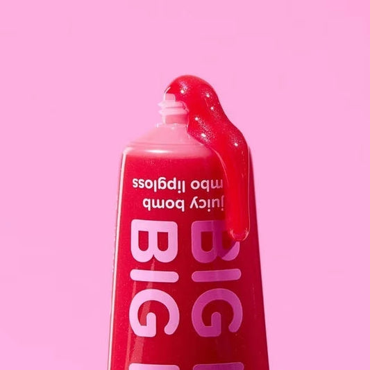 essence - SAY IT WITH JUICY juicy bomb jumbo lipgloss 01 BIG HUG - Poppin Pomegranate, 30 ml