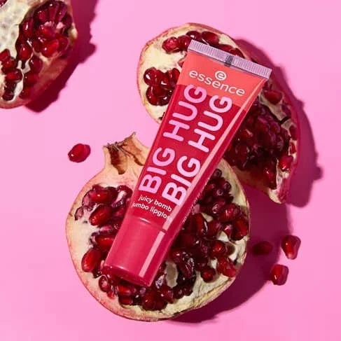 essence - SAY IT WITH JUICY juicy bomb jumbo lipgloss 01 BIG HUG - Poppin Pomegranate, 30 ml