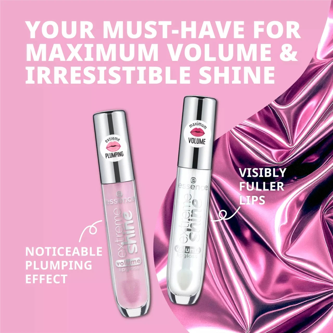 essence - Luciu de buze Extreme shine volume lipgloss 21 - Pretty in Pink