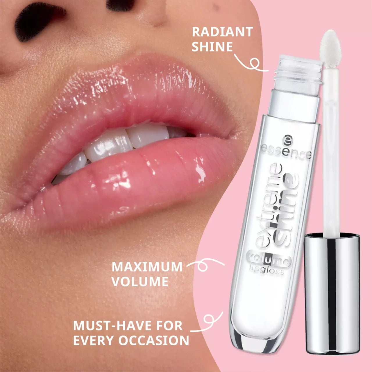 essence - Luciu de buze Extreme shine volume lipgloss 21 - Pretty in Pink