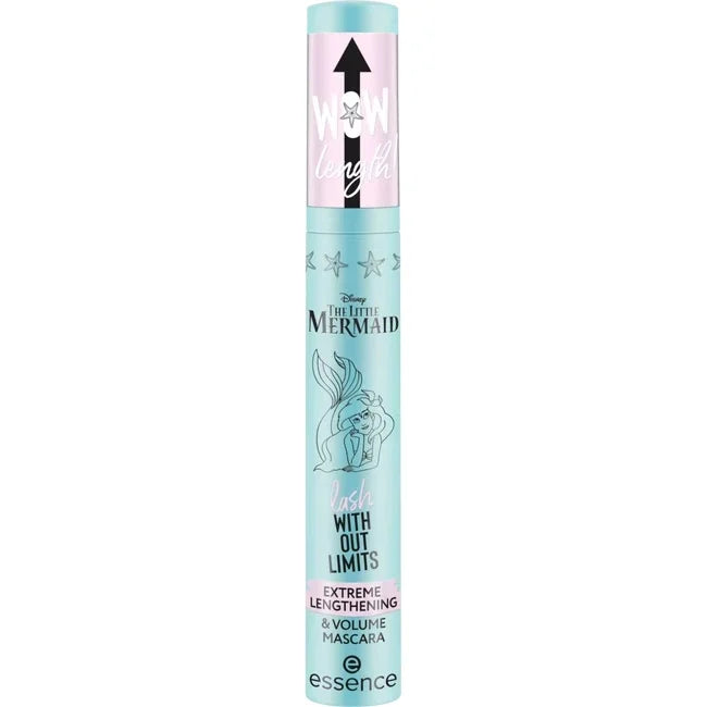 essence - Disney THE LITTLE MERMAID Mascara lash WITHOUT LIMITS EXTREME LENGTHENING & VOLUME MASCA