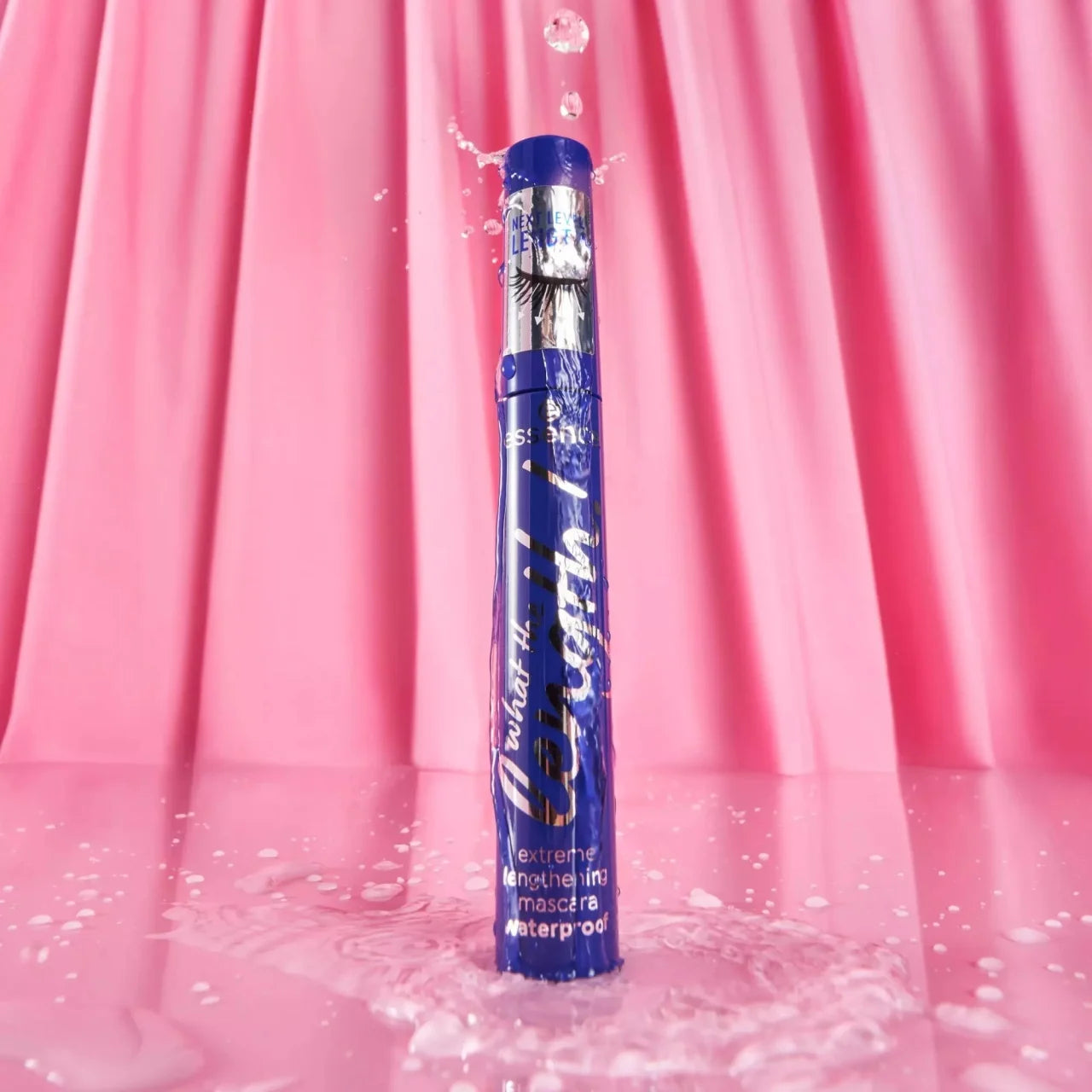essence - Mascara What the length! extreme lengthening mascara waterproof 02 - Black Waterproof