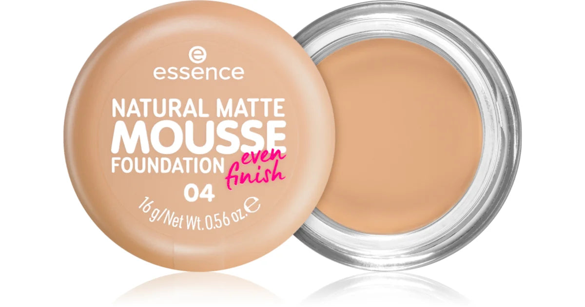 essence NATURAL MATTE MOUSSE FOUNDATION 01, 16g