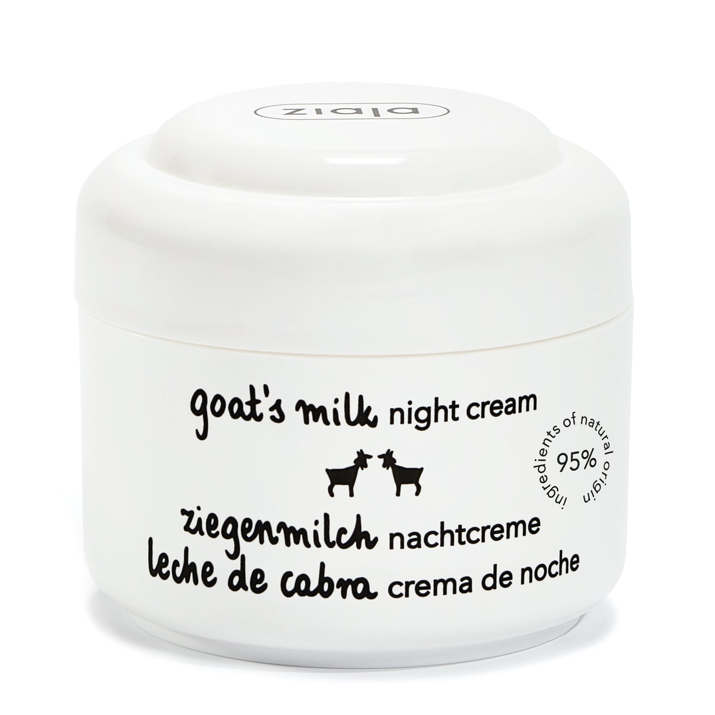 Ziaja Goat`s Milk - Crema de noapte, 50 ml