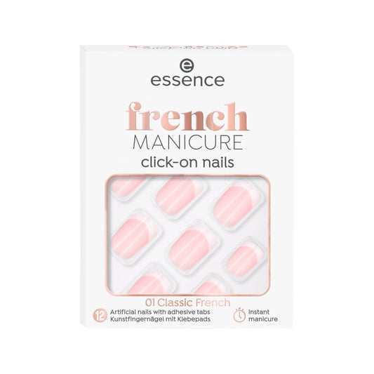essence french MANICURE click-on nails 01