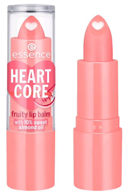 essence HEART CORE fruity lip balm 01, 3g