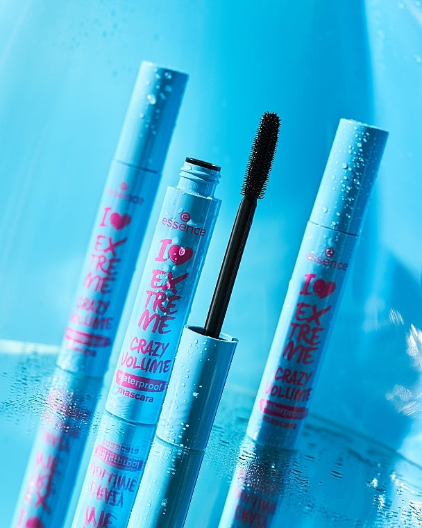 essence I LOVE EXTREME CRAZY VOLUME waterproof mascara, 12 ml