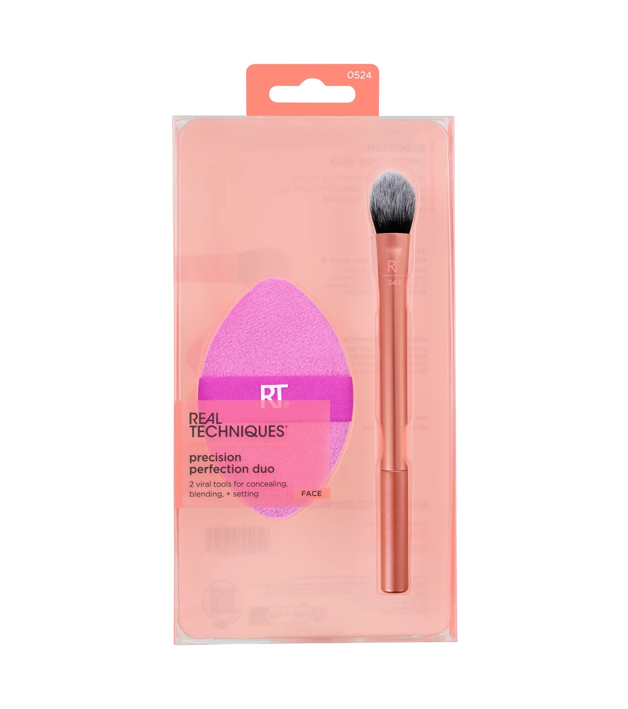 Real Techniques Precision Perfect Set Pensula+Bureti 2buc