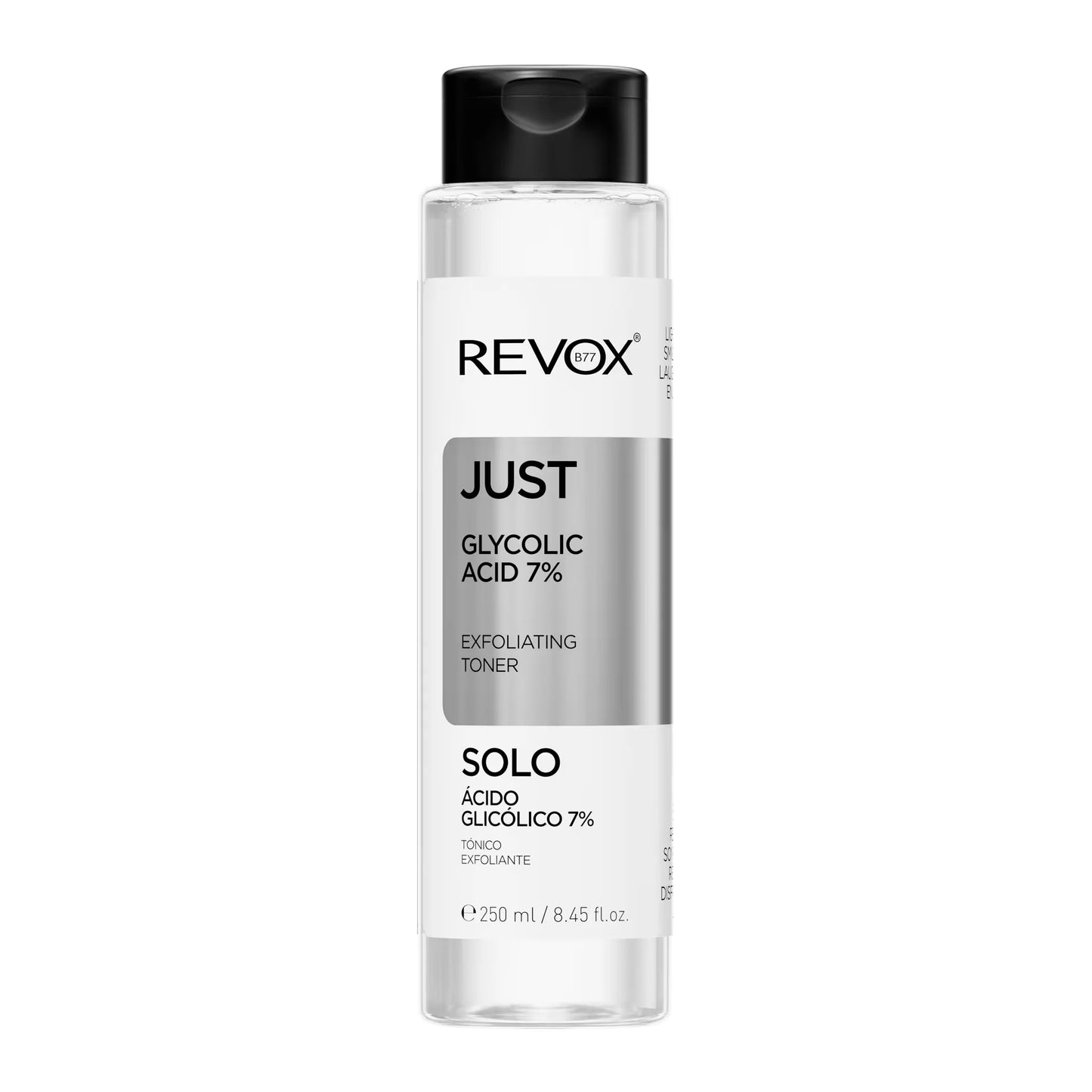 Revox Just glycolic acid 7 exfoliating toner 250ml