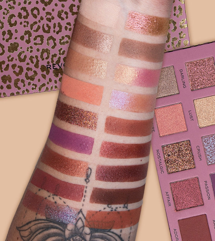 Revolution Pro New Neutral Shadow Palette Romance, 18 g