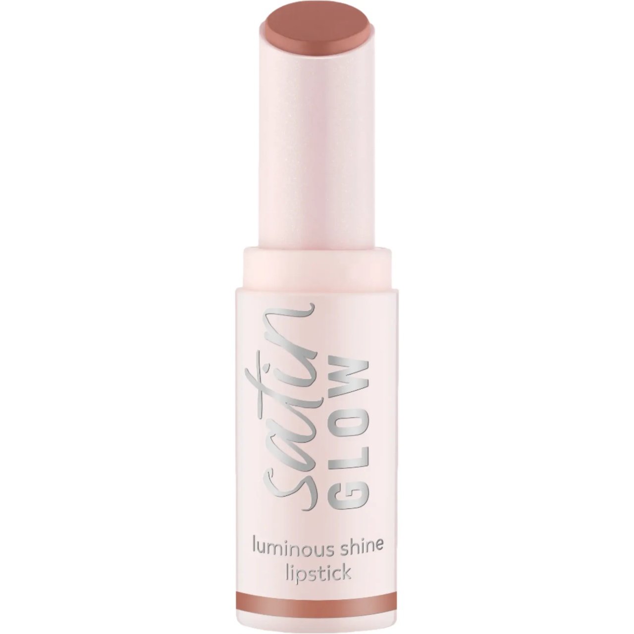 essence satin GLOW luminous shine lipstick 01