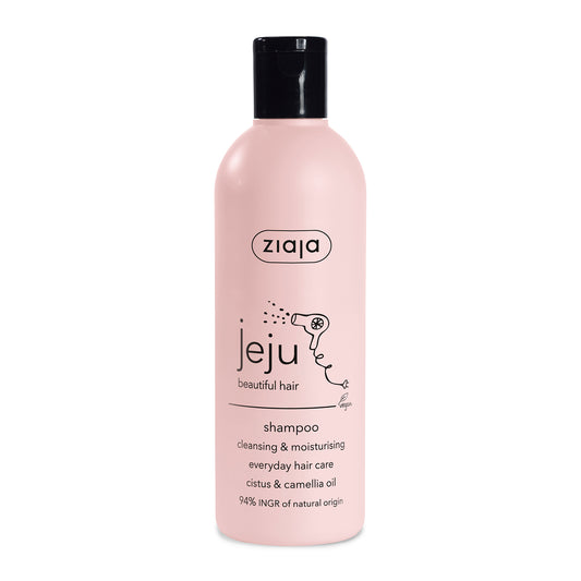 Ziaja Jeju Pink - sampon pentru utilizare zilnica, 300 ml