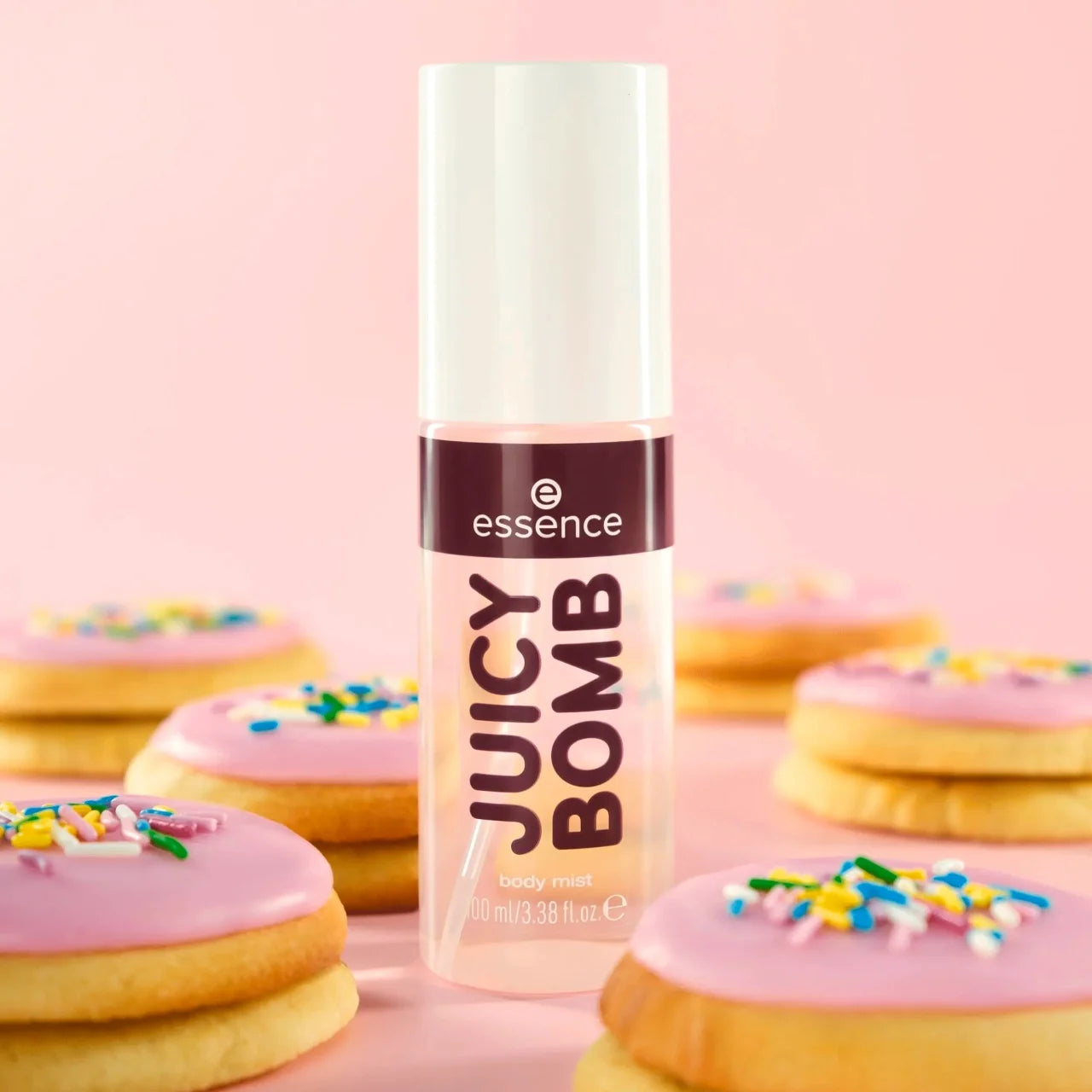 essence JUICY BOMB sweet drop body mist 104