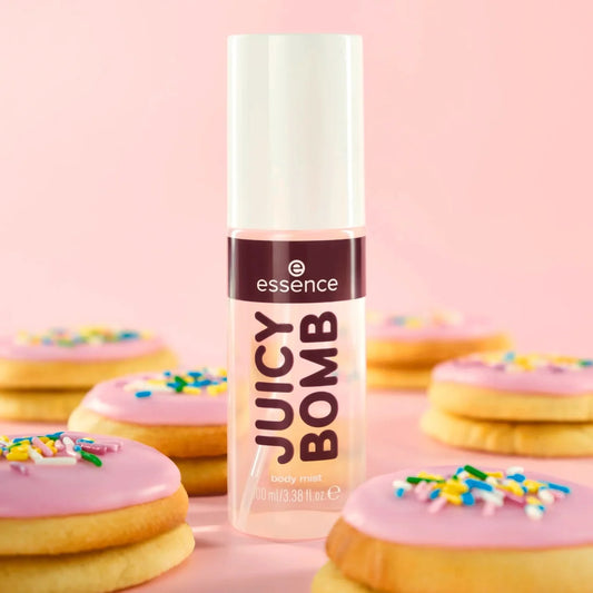 essence JUICY BOMB sweet drop body mist 104