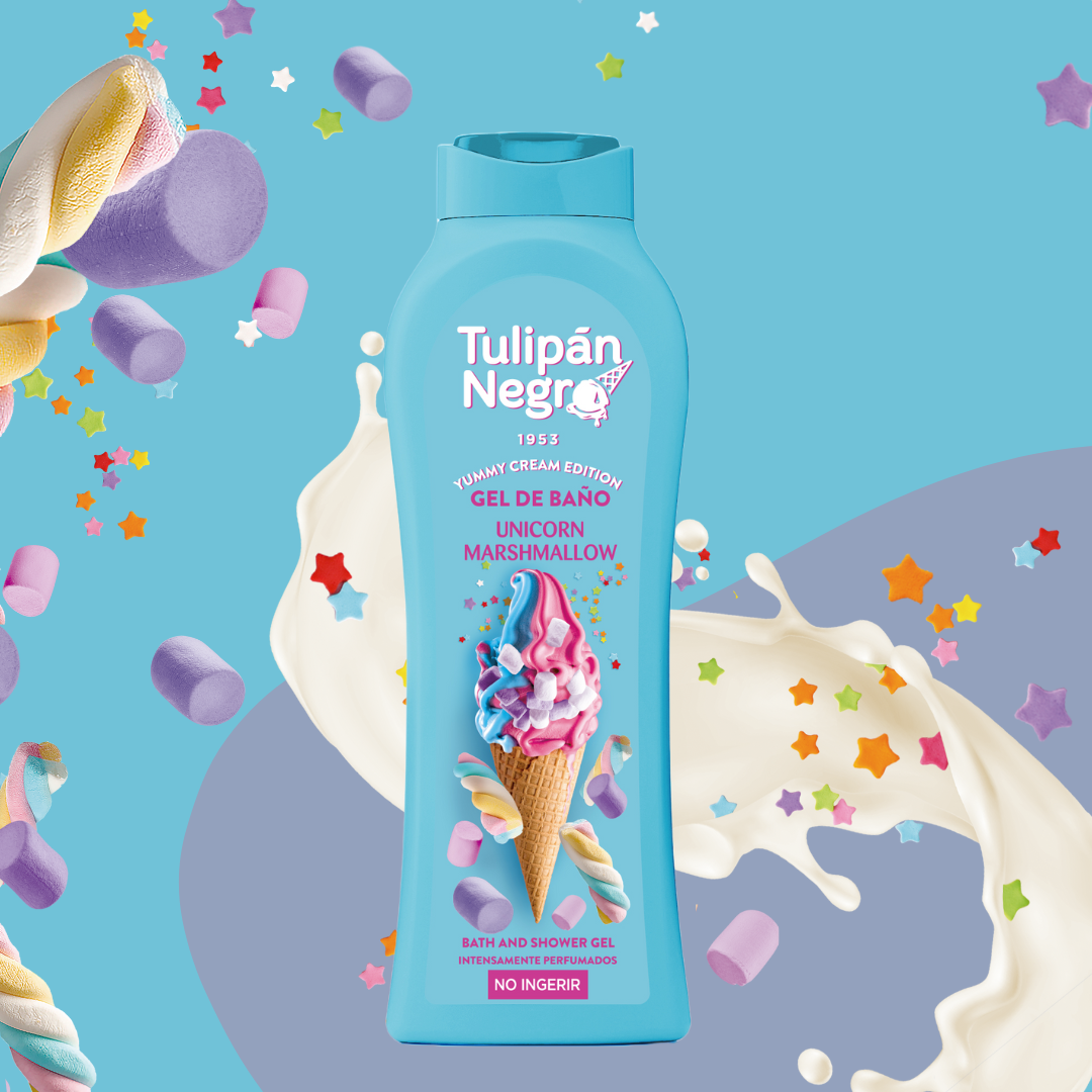 Tulipan Gel Dus 650ml Unicorn