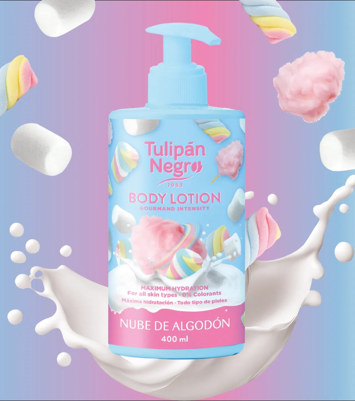 Tulipan Lotiune Corp 400ml Algodon