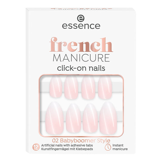 essence french MANICURE click-on nails 02
