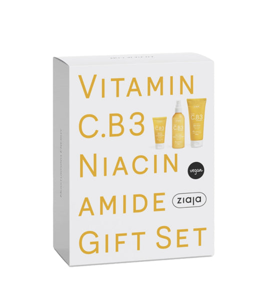 Set Ziaja Vit.C B3 Niacinamida-balsam+crema+tonic